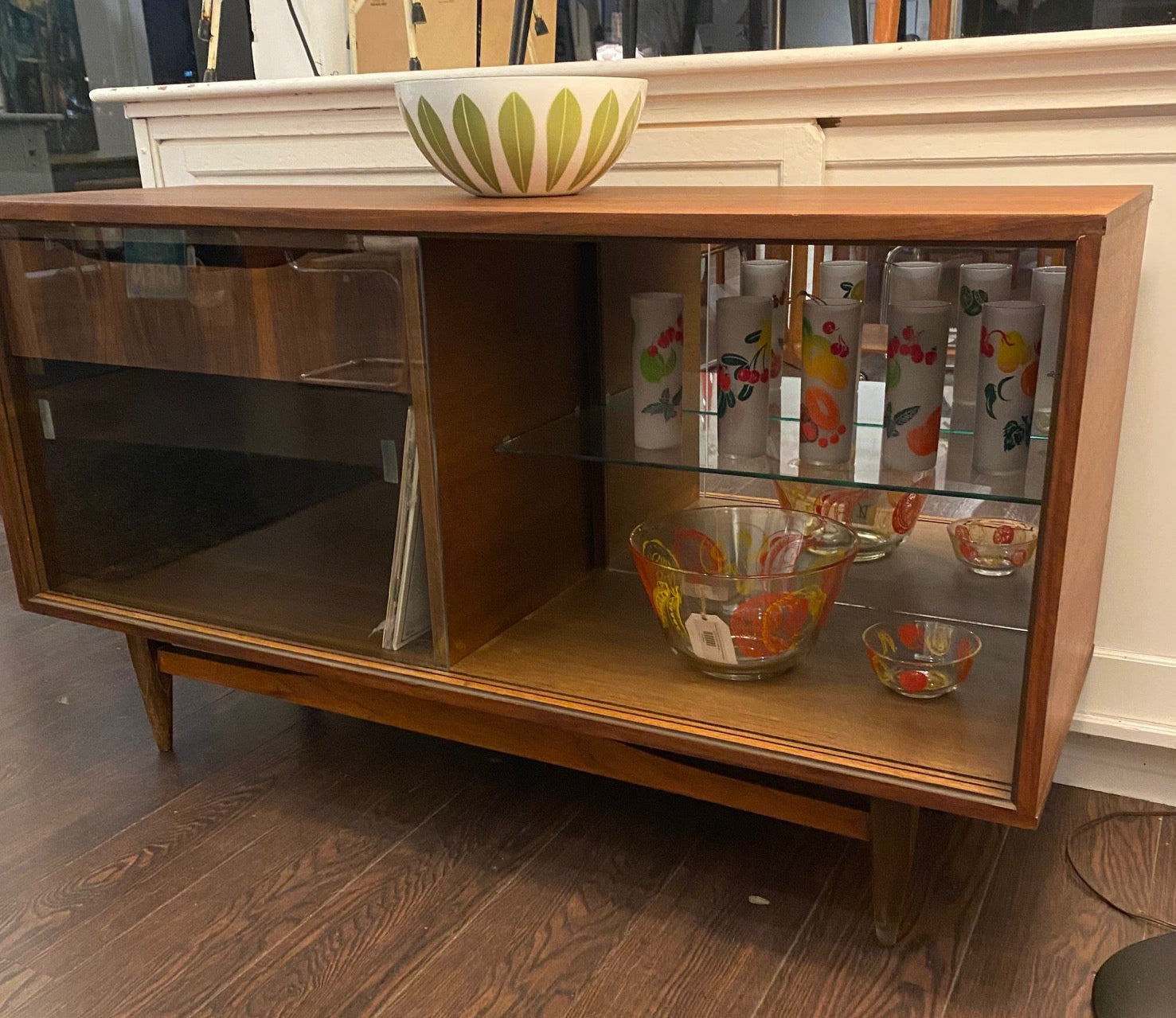 Vintage Walnut Cabinet