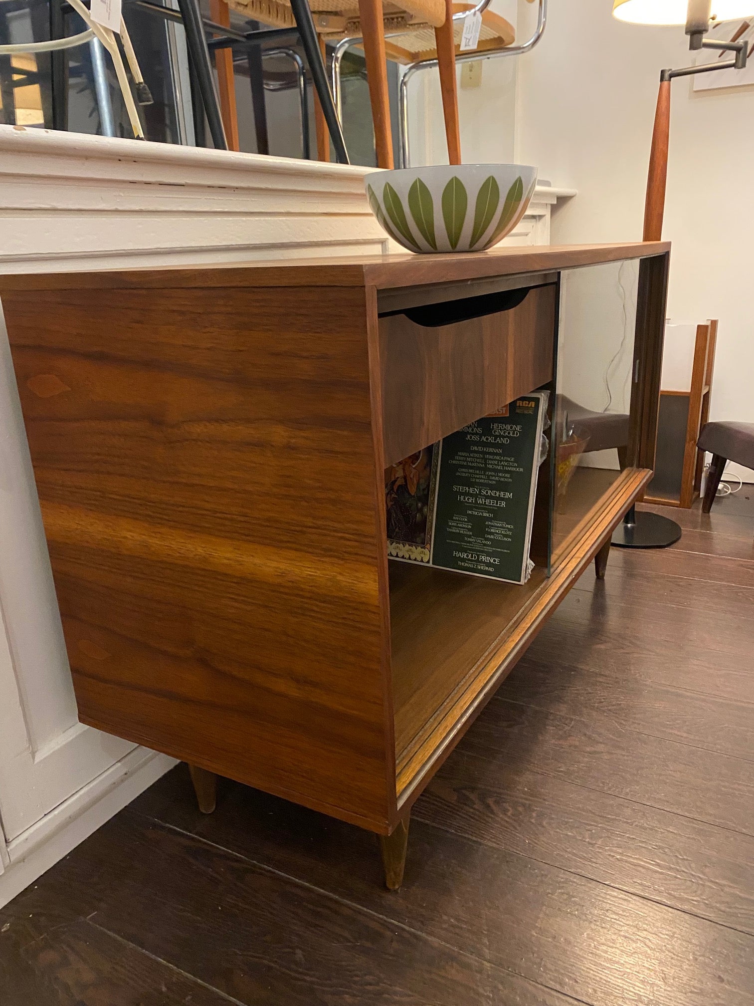 Vintage Walnut Cabinet
