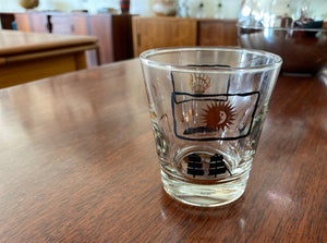 Adorable Nautical Theme Dominion Glass Set of 6- Cook Street Vintage