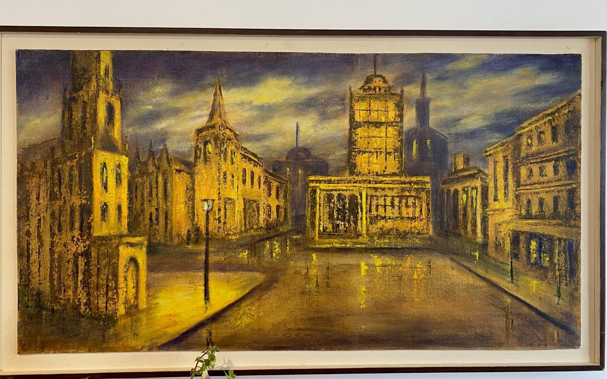 Evening Street Scene by Rita Rider