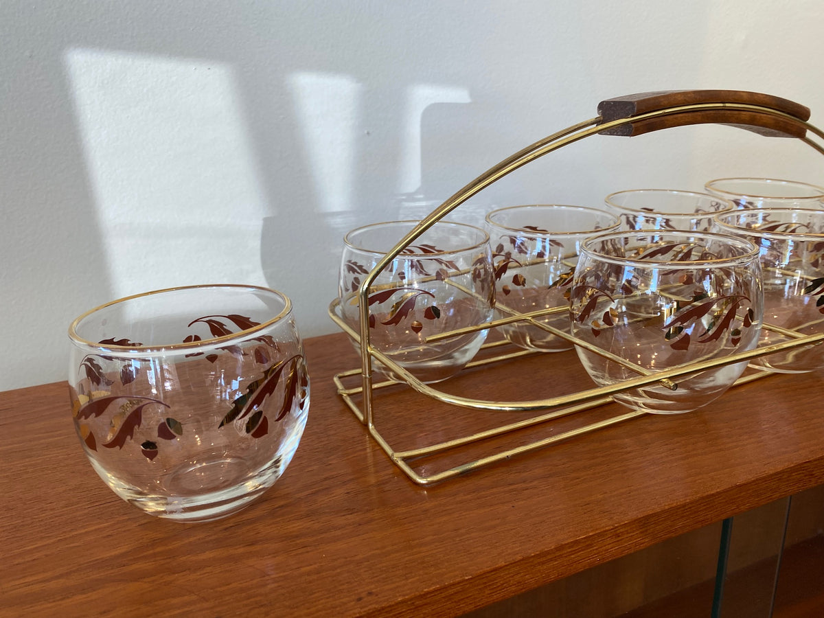 Roly Poly Hostess Set with Acorns – Cook Street Vintage