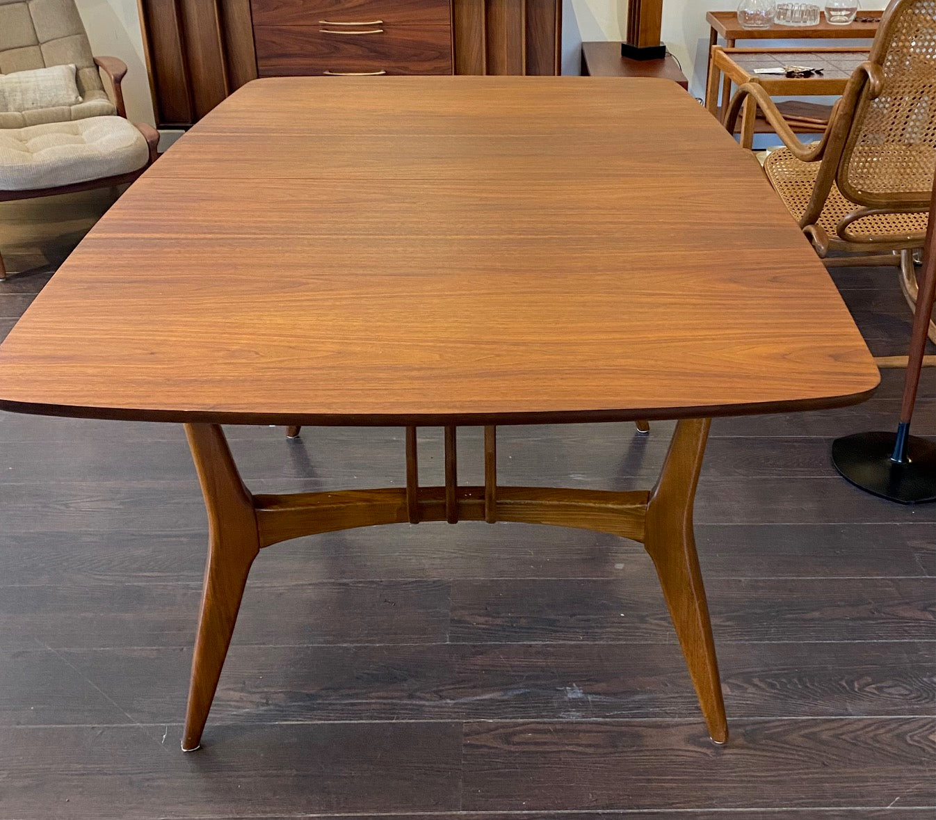 Vintage Walnut Dining Table
