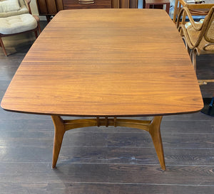 Vintage Walnut Dining Table