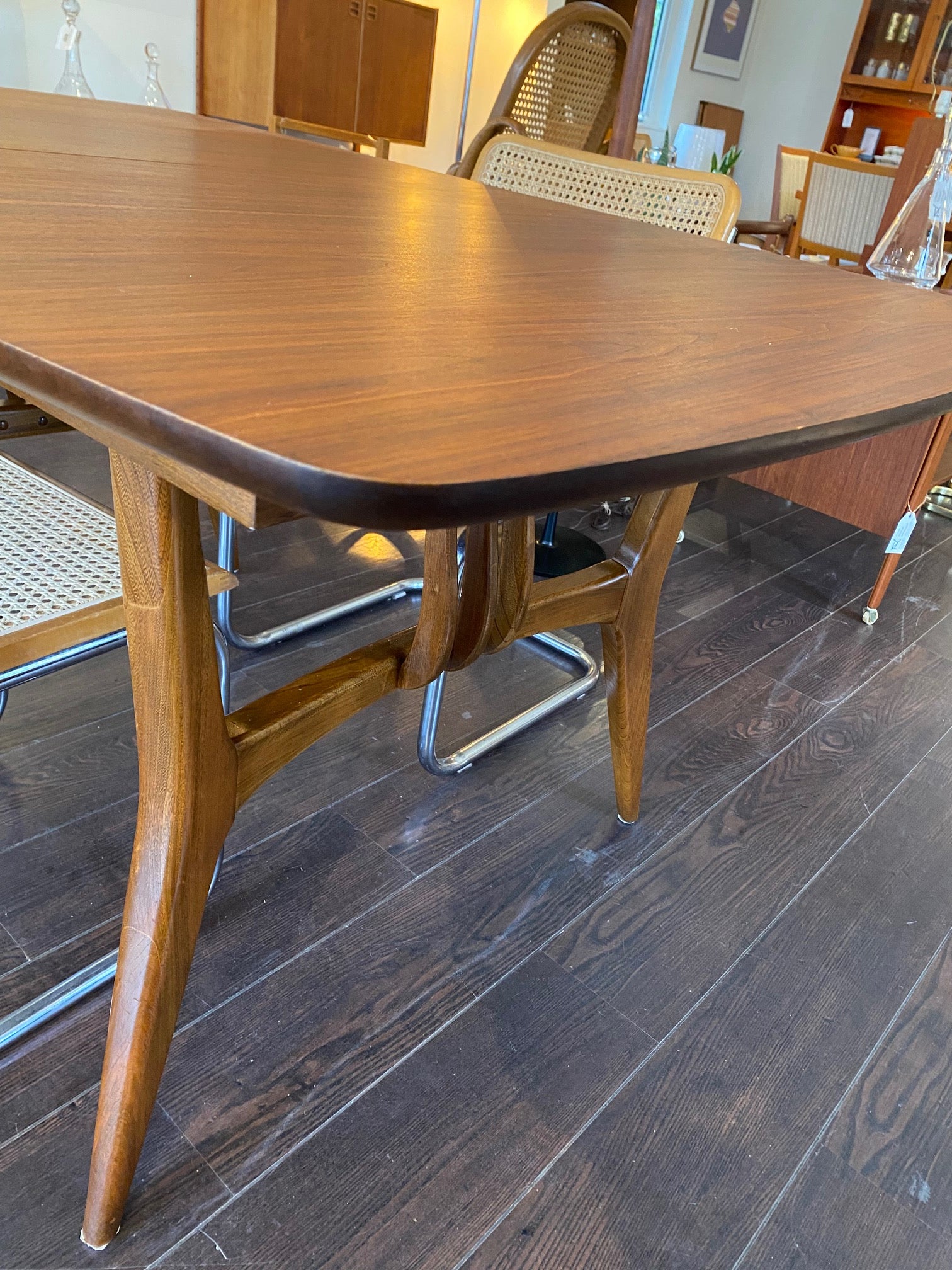 Vintage Walnut Dining Table