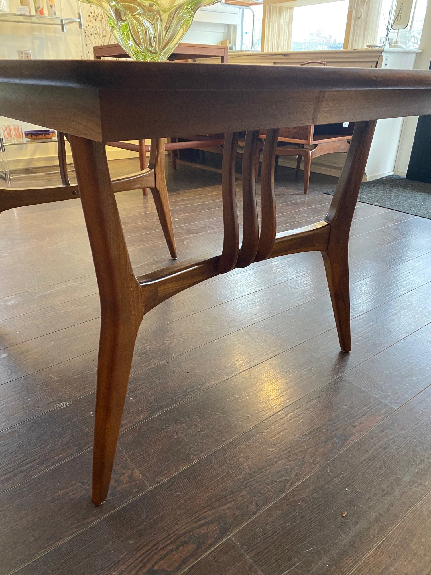 Vintage Walnut Dining Table