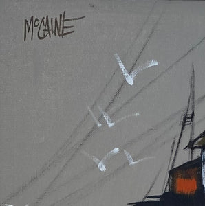 MCM Oil on Canvas, Robert McCaine, 1970s