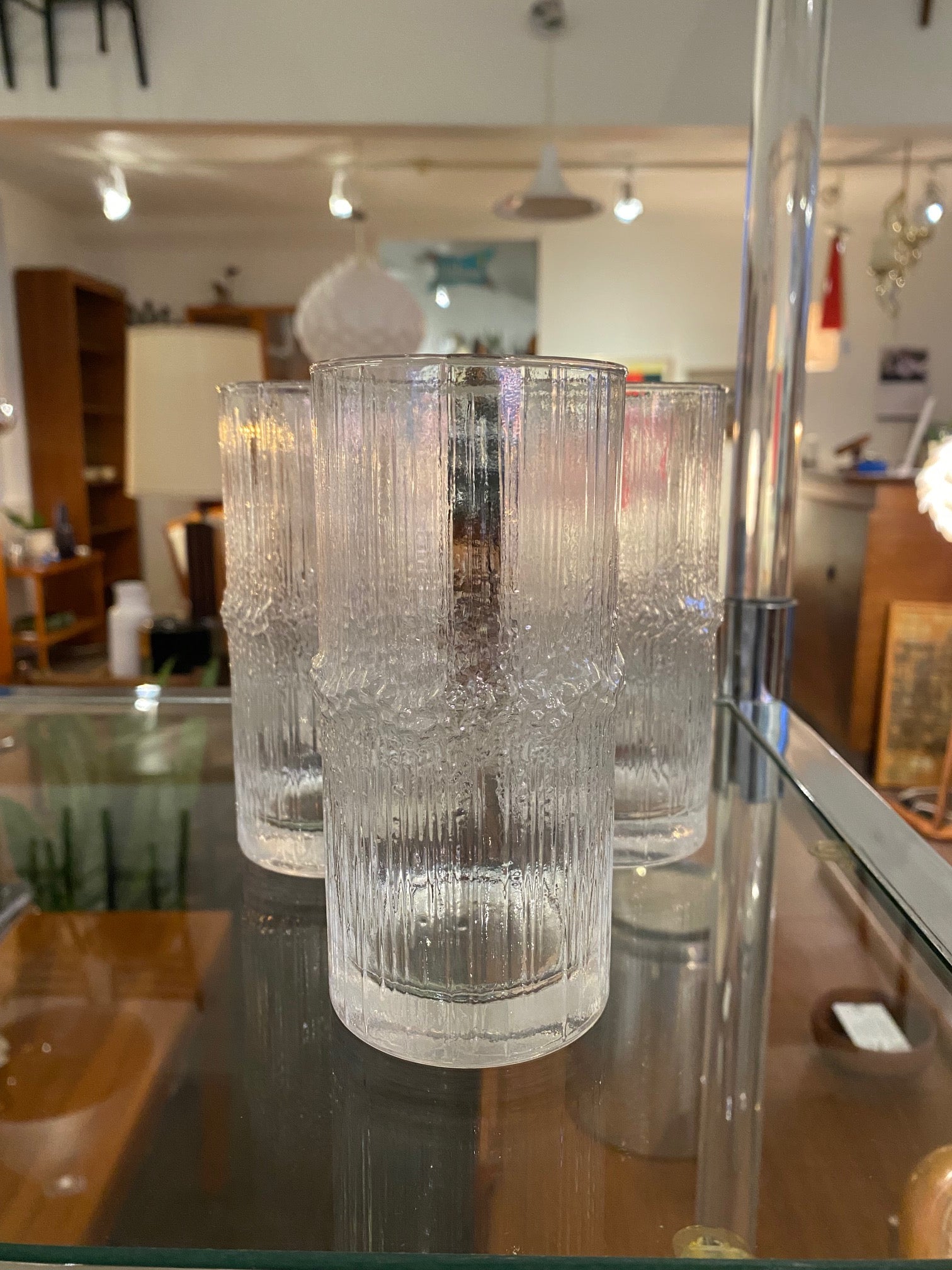 "Niva" highball/ water glass desinged in the early 1970s by Tapio Wirkkala for Iittala- Cook Street Vintage