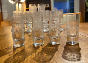 IIttala "Niva" Shooter Glasses/ Bud Vases
