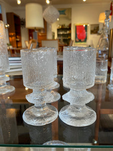 Vintage Iittala "Senator" Liqueur Glasses