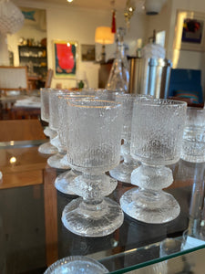 Vintage Iittala "Senator" Liqueur Glasses