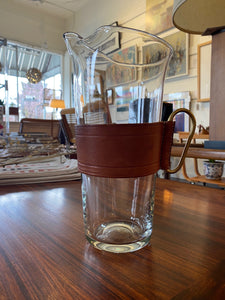 MCM Carl Aubock Glass Picture