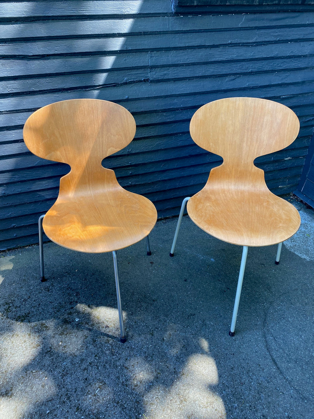 Mid-century Fritz Hansen 3 legged "Ant Chair" designed by Arne Jacobsen- Cook Street Vintage.