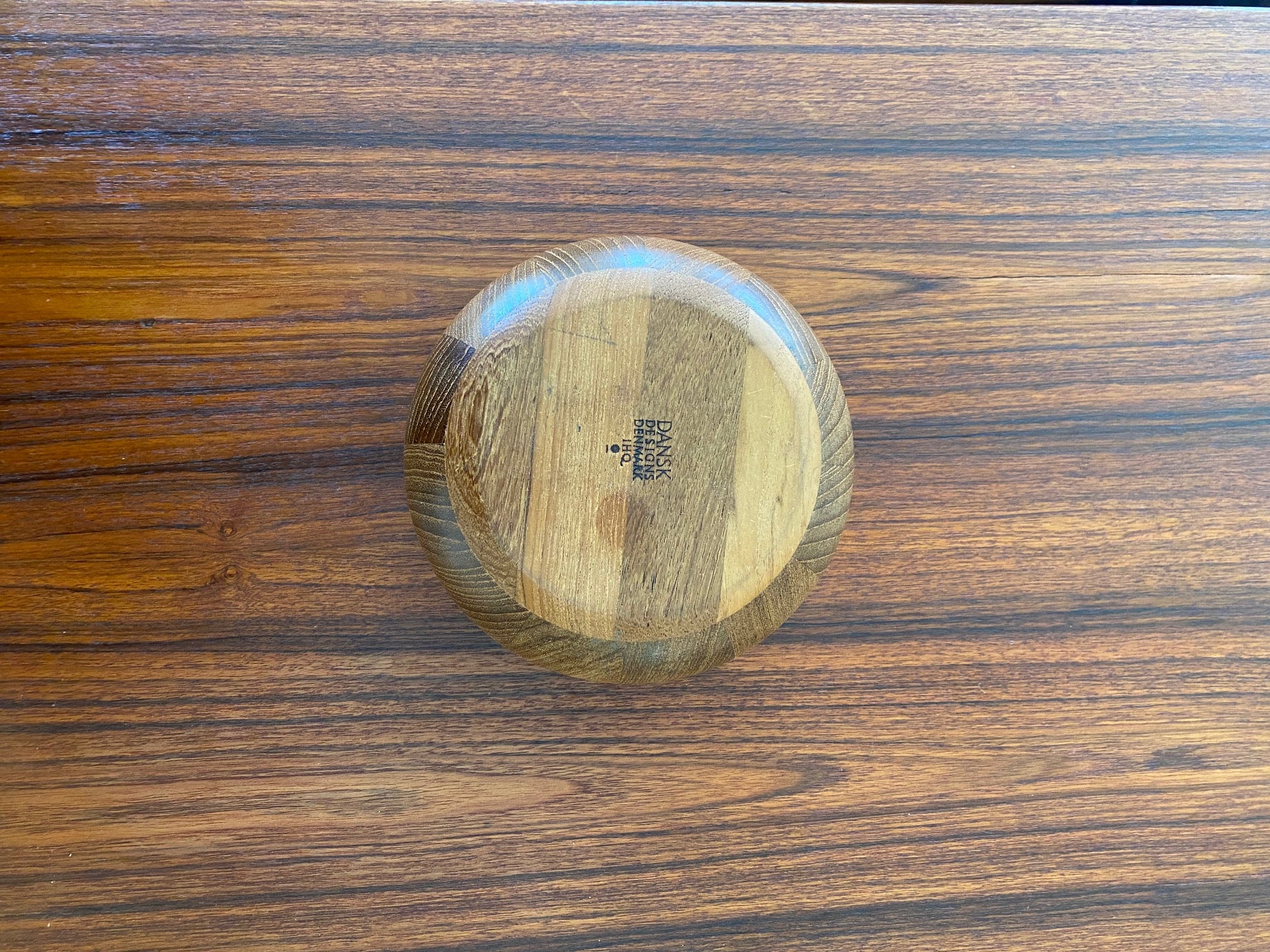 Dansk JHQ Staved Teak Salad Bowl