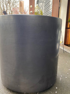 Extral Large Black Matte Gainey Planter