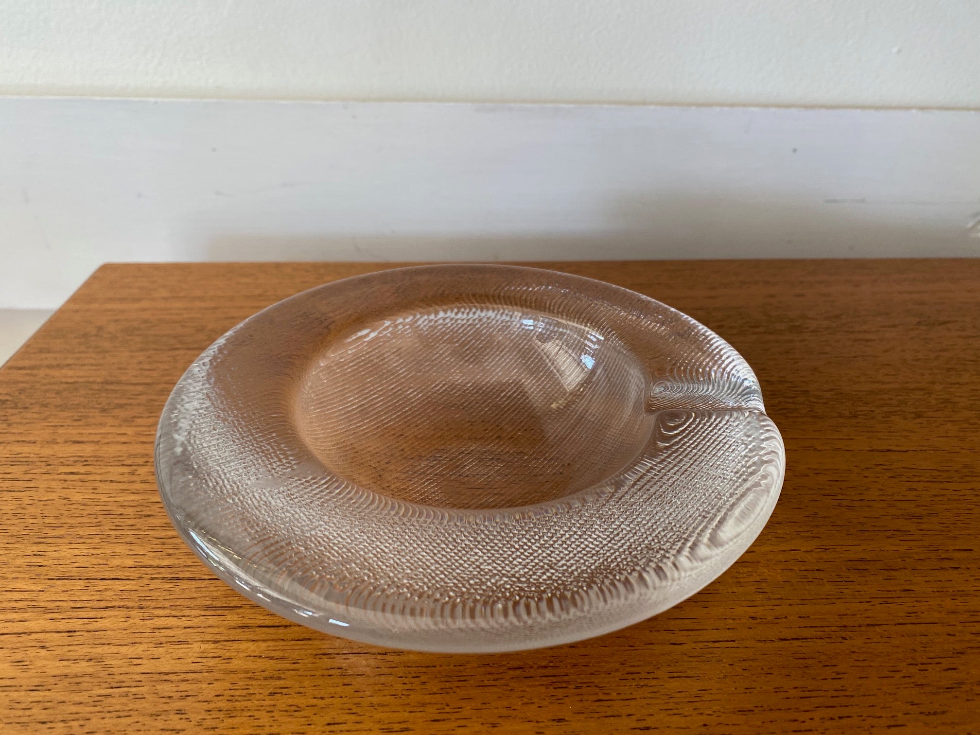 Mid-century Glass Ashtray