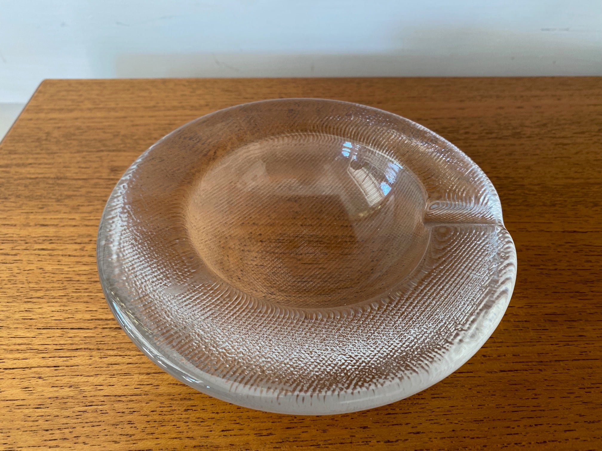 Mid-century Glass Ashtray