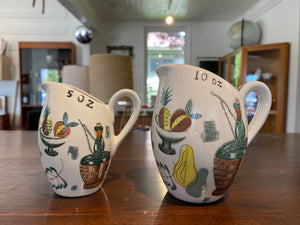 Vintage Ceramic Measuring Jugs