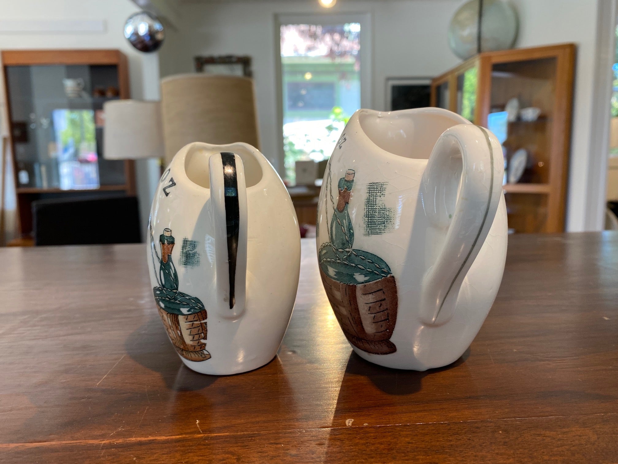 Vintage Ceramic Measuring Jugs