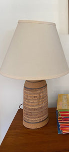 Vintage Terra Cotta Lamp