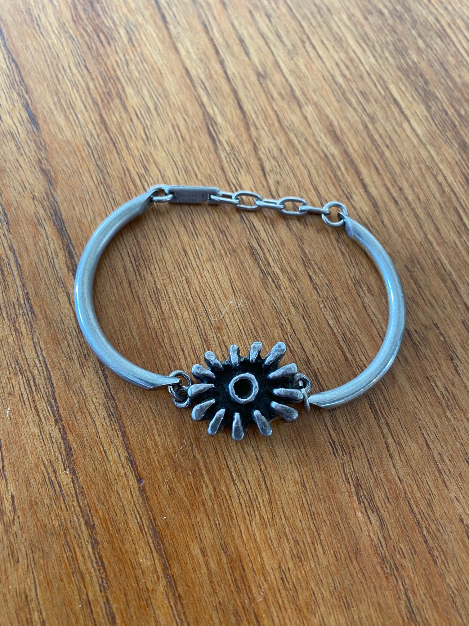 Vintage Guy Vidal Pewter Bracelet