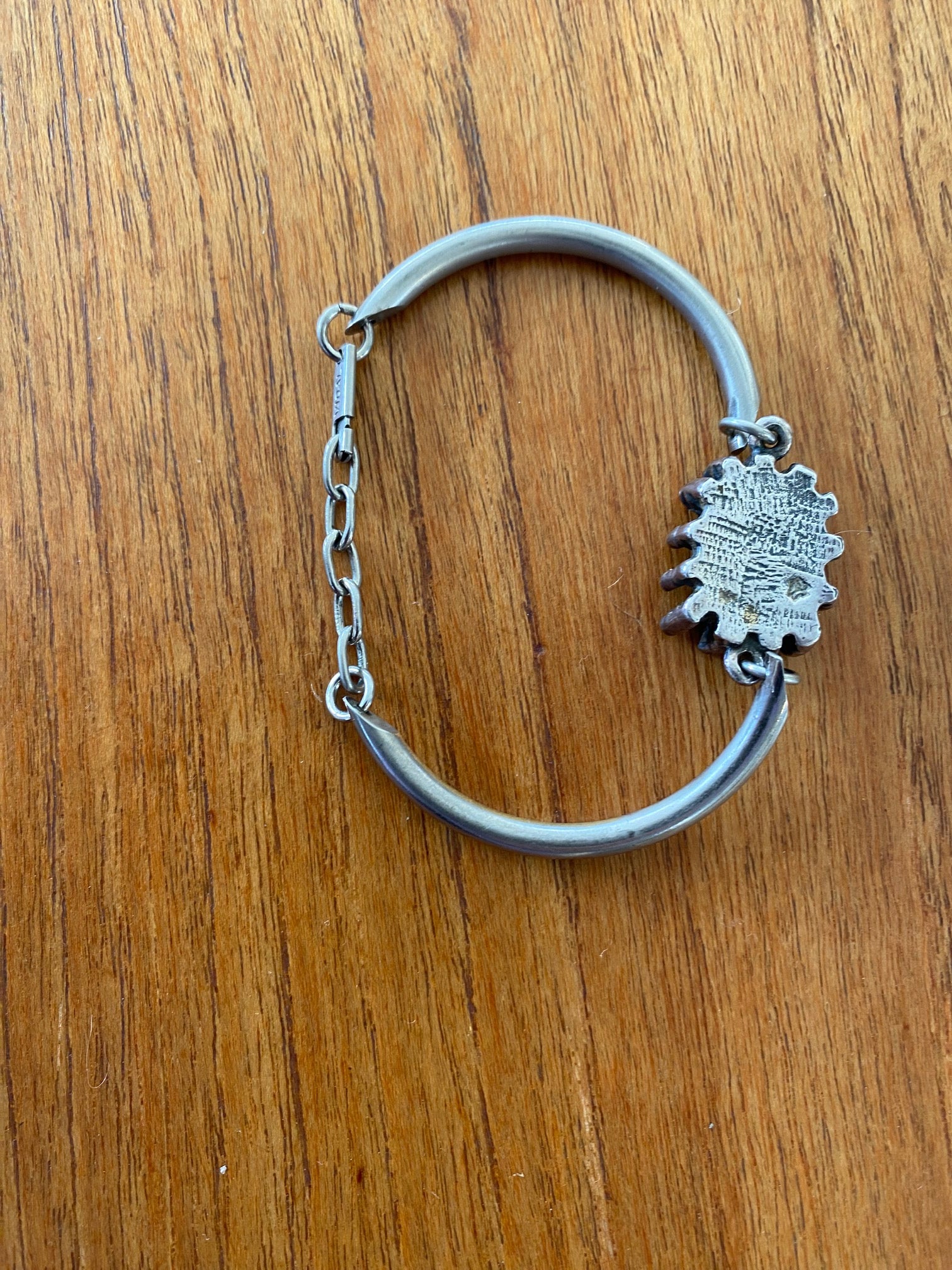 Vintage Guy Vidal Pewter Bracelet