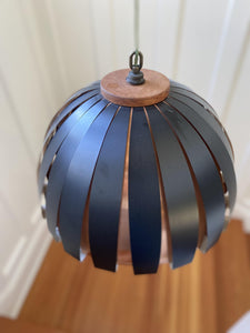 Danish Copper “Fiesta” Pendant Light attributed to Svend Aage Holm-Sorensen - Cook Street Vintage