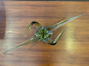 Birds eye view of vintage  MCM art glass- Cook Street Vintage