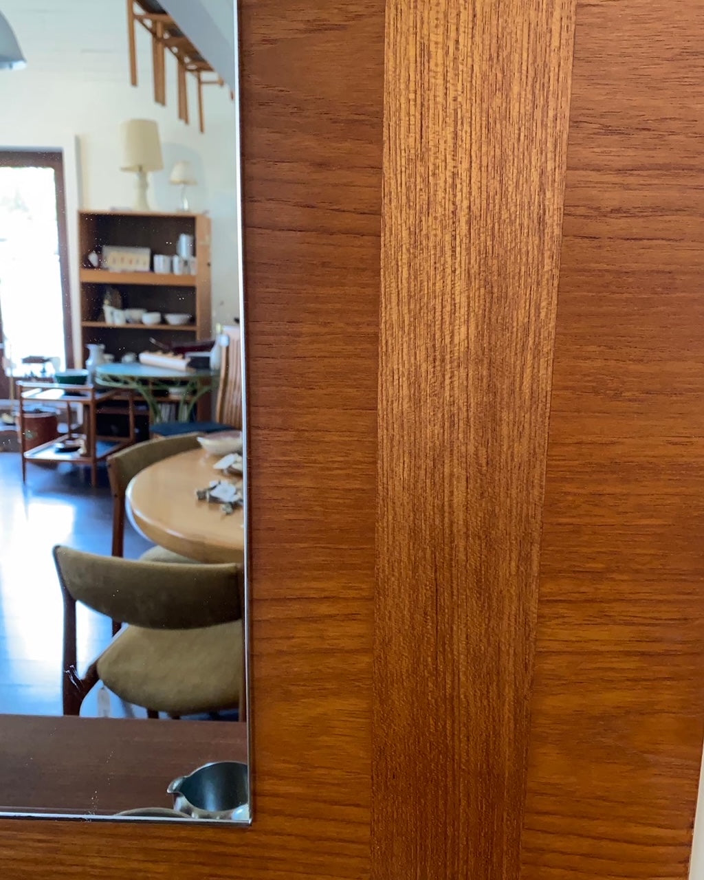 RS Associates Teak Mirror