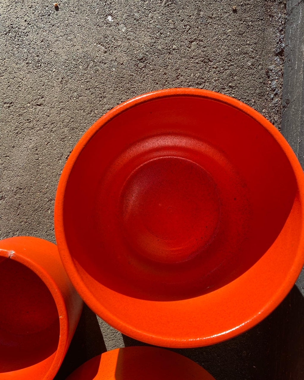 Gorgeous C-10 Orange Gainey Ceramics La Verne California Planter- Cook Street Vintage