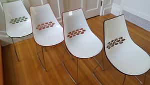 Four Calligaris Jam Chairs- Cook Street Vintage