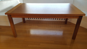 Large Teak Dining Table- Cook Street Vintage