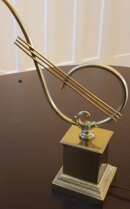 Vintage Treble Clef Brass Piano or Table Lamp- Cook Street Vintage