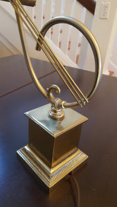 Vintage Treble Clef Brass Piano or Table Lamp- Cook Street Vintage