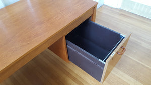 MCM Domino Mobler Teak Desk- Cook Street Vintage