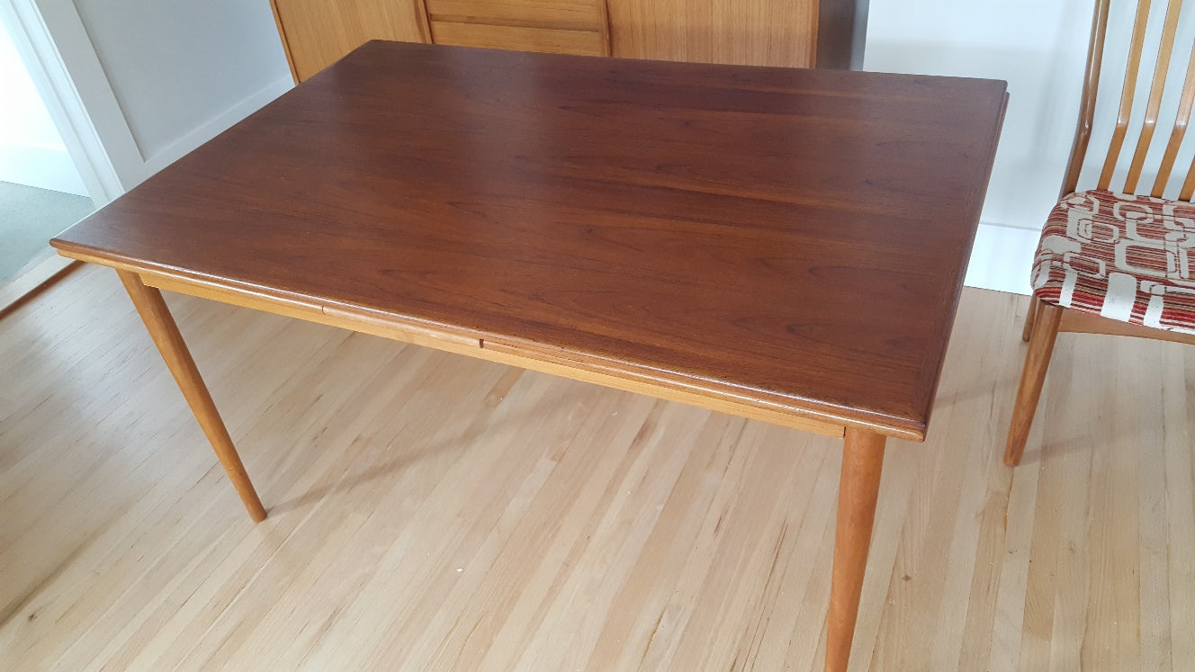 Danish Teak Dining Table