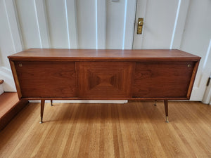 Retro Walnut Credenza