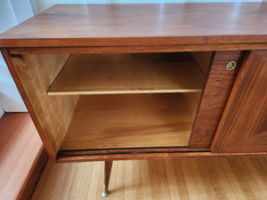 Retro Walnut Credenza