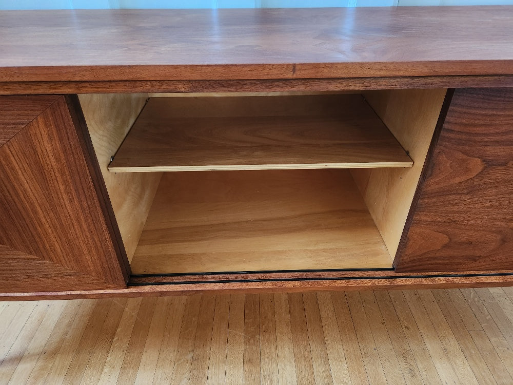 Retro Walnut Credenza