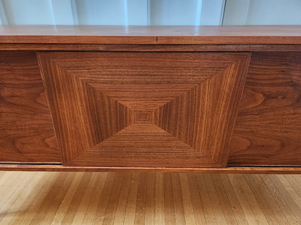 Retro Walnut Credenza