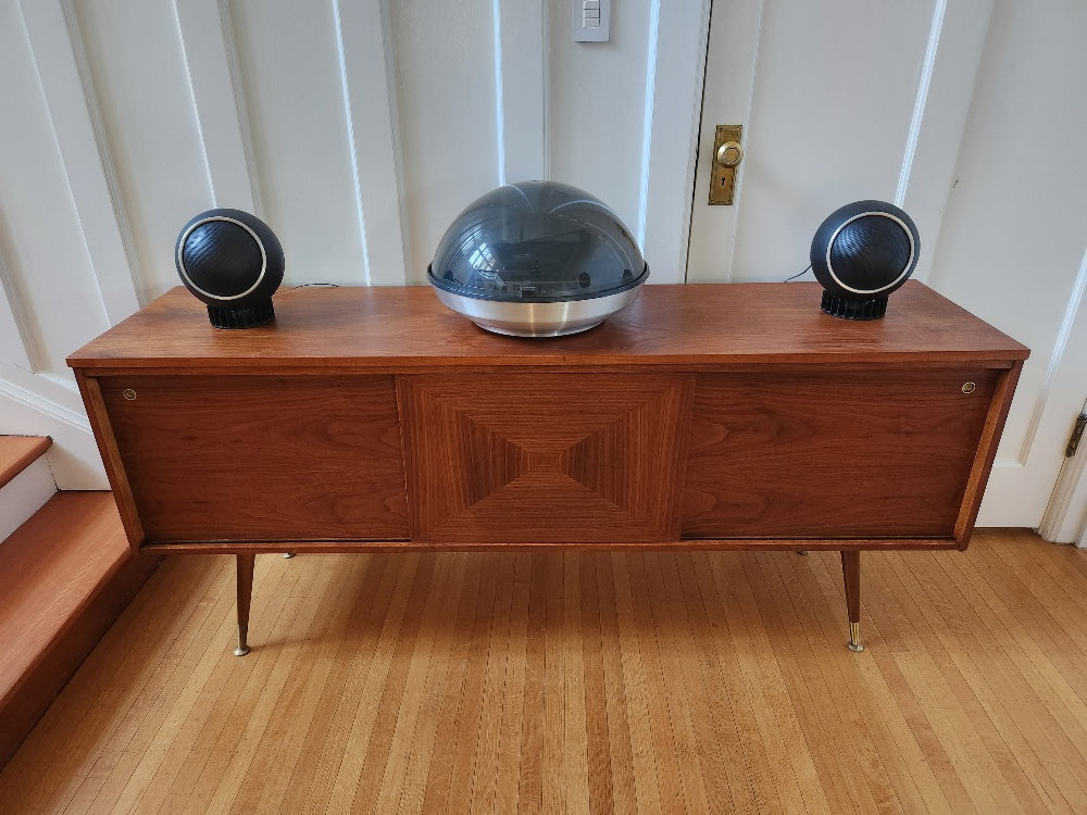 Retro Walnut Credenza