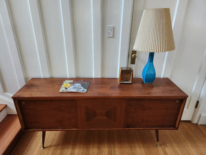 Retro Walnut Credenza