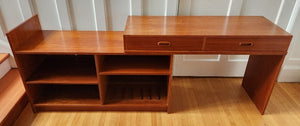 Expandable Teak Entertainment Unit