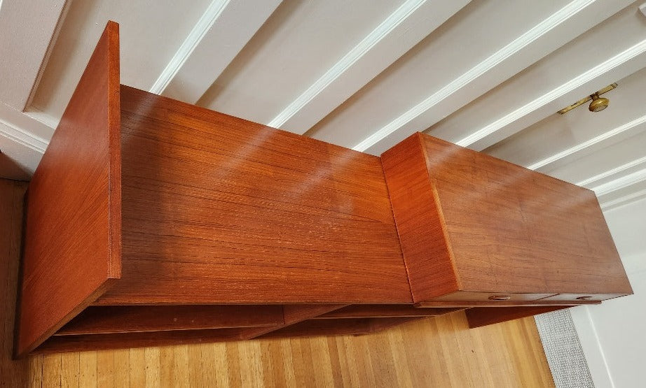 Expandable Teak Entertainment Unit