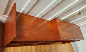 Expandable Teak Entertainment Unit