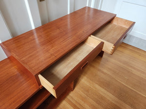 Expandable Teak Entertainment Unit