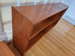 Vintage Double-Sided Horizontal Open Shelving