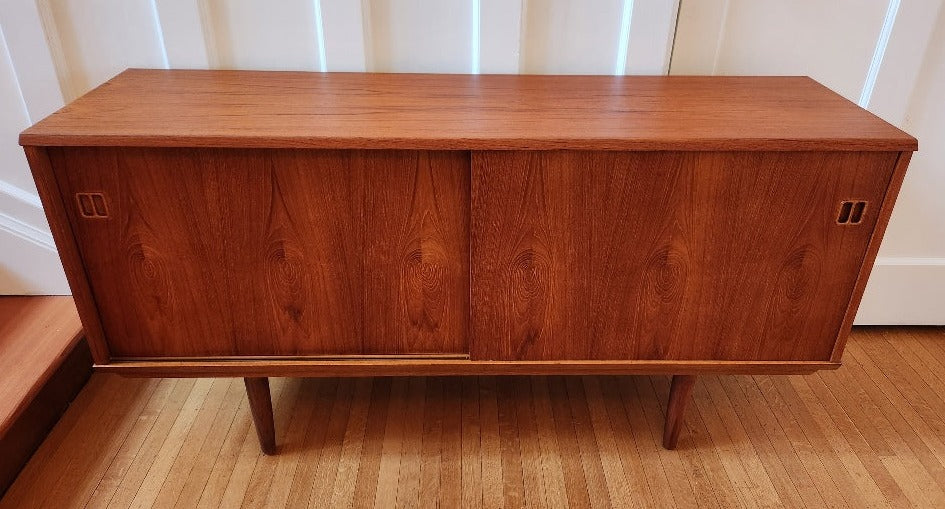 Compact Teak Credenza