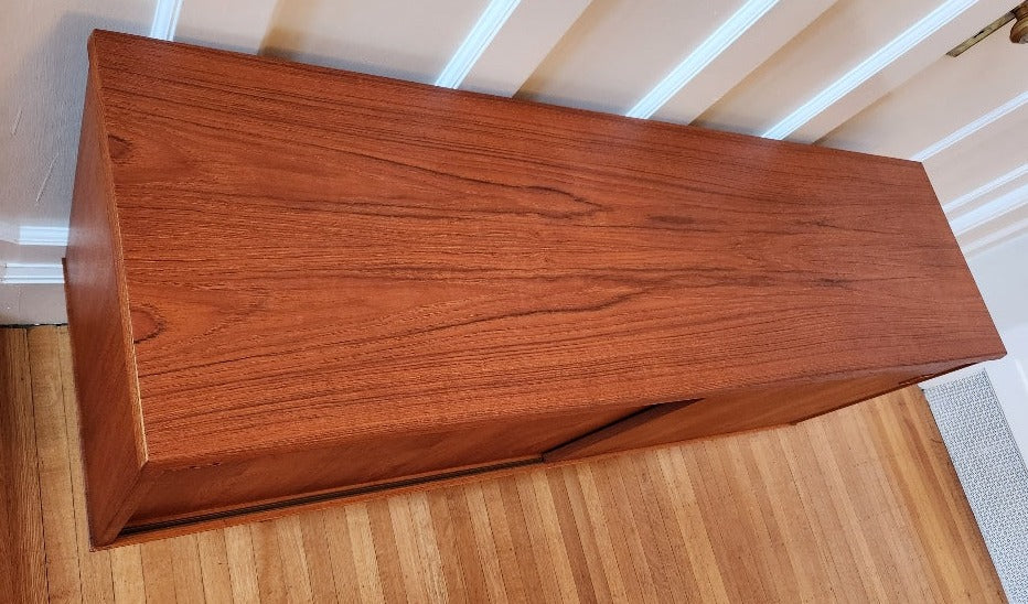 Compact Teak Credenza