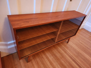 CHO Mobler Teak Display Case
