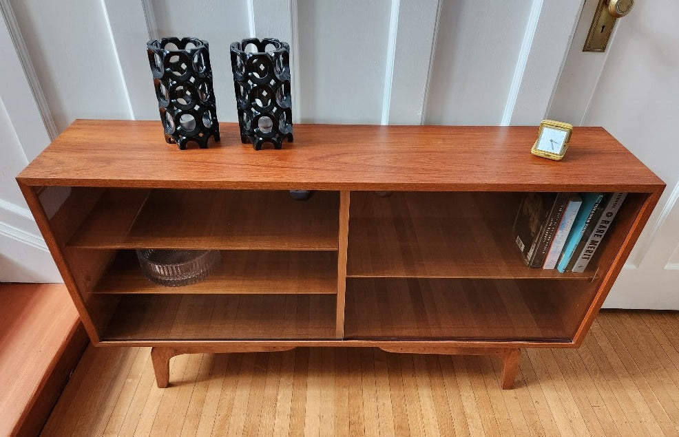 CHO Mobler Teak Display Case
